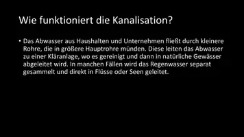 Vorschau - Arbeitsblätter - AB mit Fragen zum Thema "Kanalisation" + Lösungsblatt - Seite 3
