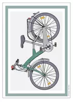 Vorschau - Stundenentwürfe - Fahrradprüfung Verkehrserziehung Tafelmaterial Das verkehrssichere Fahrrad / Bestandteile des Fahrrads - Seite 1