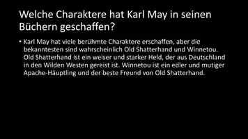 Vorschau - Arbeitsblätter - AB mit Fragen zum Thema "Karl May" + Lösungsblatt - Seite 3