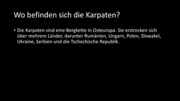 Vorschau - Arbeitsblätter - AB mit Fragen zum Thema "Karpaten" + Lösungsblatt - Seite 2