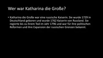 Vorschau - Arbeitsblätter - AB mit Fragen zum Thema "Katharina die Große" + Lösungsblatt - Seite 2