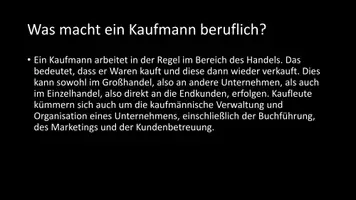 Vorschau - Arbeitsblätter - AB mit Fragen zum Thema "Kaufmann / Kauffrau" + Lösungsblatt - Seite 2