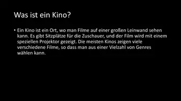 Vorschau - Arbeitsblätter - AB mit Fragen zum Thema "Kino" + Lösungsblatt + Infografik - Seite 3