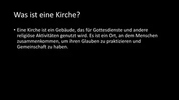 Vorschau - Arbeitsblätter - AB mit Fragen zum Thema "Kirche" + Lösungsblatt + Infografik - Seite 2