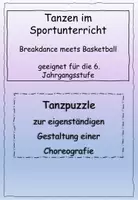 Vorschau - Bildkarten - Tanzpuzzle_ Breakdance meets Basketball_ 6. Klasse - Deckblatt