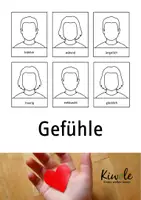 Vorschau - Arbeitsblätter - Materialpaket "Gefühle" - Deckblatt