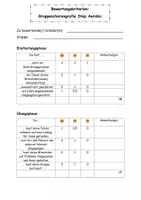 Vorschau - Klassenarbeiten - Step Aerobic: Bewertungsbogen - Seite 1