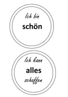 Vorschau - Anderer Materialtyp - Affrimationen für den Spiegel / Klassendekoration - Seite 2