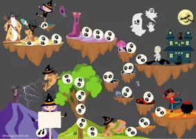 Vorschau - Poster - Halloween Belohnungssystem Zauberei / Hexerei Grundschule - Seite 2