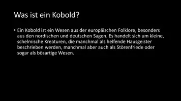 Vorschau - Arbeitsblätter - AB mit Fragen zum Thema "Kobolde" + Lösungsblatt - Seite 2