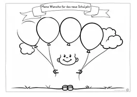 Vorschau - Arbeitsblätter - Meine Wünsche für das neue Schuljahr - Seite 3