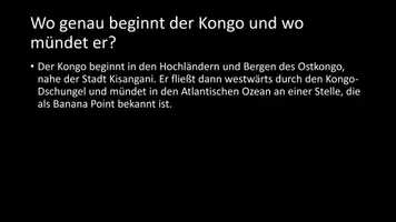 Vorschau - Arbeitsblätter - AB mit Fragen zum Thema "Kongo (Fluss)" + Lösungsblatt - Seite 2