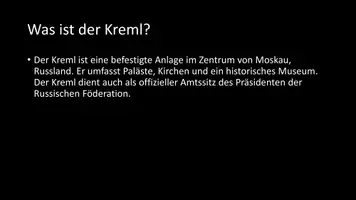 Vorschau - Arbeitsblätter - AB mit Fragen zum Thema "Kreml" + Lösungsblatt - Seite 2