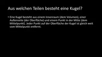 Vorschau - Arbeitsblätter - AB mit Fragen zum Thema "Kugel" + Lösungsblatt + Infografik - Seite 3