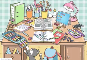 Vorschau - Arbeitsblätter - THERE IS / THERE ARE - Materialpaket - Seite 2