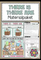 Vorschau - Arbeitsblätter - THERE IS / THERE ARE - Materialpaket - Deckblatt