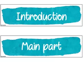 Vorschau - Arbeitsblätter - How to plan a written discussion - cards and sketchnotes overview - Seite 3