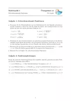 Vorschau - Arbeitsblätter - M-14 Gebrochenrationale Funktionen Polstellen hebbare Lücken Asymptoten - Seite 1