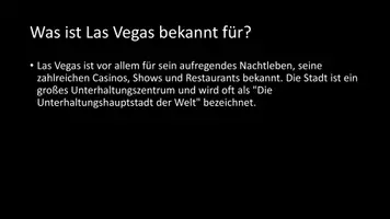 Vorschau - Arbeitsblätter - AB mit Fragen zum Thema "Las Vegas" + Lösungsblatt + Infografik - Seite 3