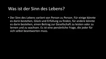 Vorschau - Arbeitsblätter - AB mit Fragen zum Thema "Leben" + Lösungsblatt - Seite 3