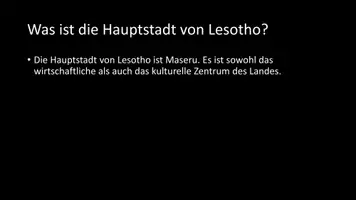 Vorschau - Arbeitsblätter - AB mit Fragen zum Thema "Lesotho" + Lösungsblatt - Seite 3