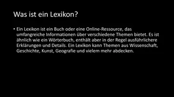 Vorschau - Arbeitsblätter - AB mit Fragen zum Thema "Lexikon" + Lösungsblatt - Seite 2