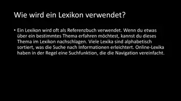 Vorschau - Arbeitsblätter - AB mit Fragen zum Thema "Lexikon" + Lösungsblatt - Seite 3