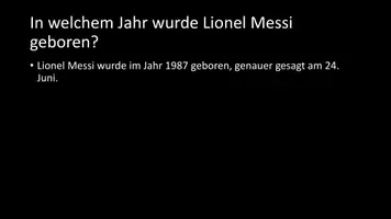 Vorschau - Arbeitsblätter - AB mit Fragen zum Thema "Lionel Messi" + Lösungsblatt - Seite 3