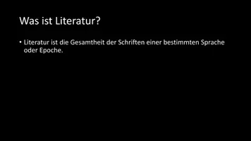 Vorschau - Arbeitsblätter - AB mit Fragen zum Thema "Literatur" + Lösungsblatt + Infografik - Seite 3