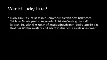 Vorschau - Arbeitsblätter - AB mit Fragen zum Thema "Lucky Luke" + Lösungsblatt - Seite 2