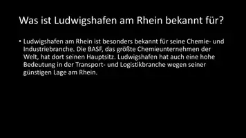 Vorschau - Arbeitsblätter - AB mit Fragen zum Thema "Ludwigshafen am Rhein" + Lösungsblatt + Infografik - Seite 3