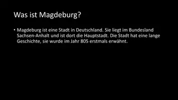 Vorschau - Arbeitsblätter - AB mit Fragen zum Thema "Magdeburg" + Lösungsblatt + Infografik - Seite 3
