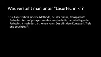 Vorschau - Arbeitsblätter - AB mit Fragen zum Thema "Maltechniken" + Lösungsblatt - Seite 3