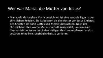 Vorschau - Arbeitsblätter - AB mit Fragen zum Thema "Maria (Mutter von Jesus)" + Lösungsblatt + Infografik - Seite 3