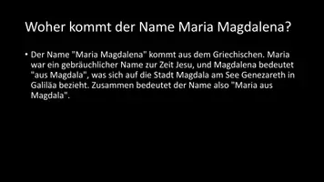 Vorschau - Arbeitsblätter - AB mit Fragen zum Thema "Maria Magdalena" + Lösungsblatt + Infografik - Seite 3