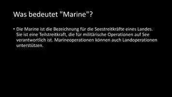 Vorschau - Arbeitsblätter - AB mit Fragen zum Thema "Marine" + Lösungsblatt - Seite 2
