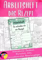 Vorschau - Unterrichtsreihen - Arbeitsheft das Rezept - Deckblatt