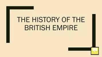 Vorschau - Arbeitsblätter - Englisch Oberstufe - Great Britain/UK - The History of the British Empire - Deckblatt
