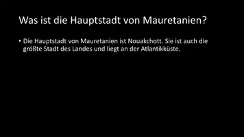Vorschau - Arbeitsblätter - AB mit Fragen zum Thema "Mauretanien" + Lösungsblatt - Seite 2