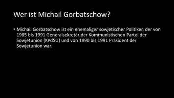 Vorschau - Arbeitsblätter - AB mit Fragen zum Thema "Michail Gorbatschow" + Lösungsblatt + Infografik - Seite 3