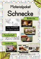 Vorschau - Stundenentwürfe - Materialpaket Schnecke - Deckblatt