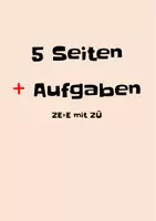 Vorschau - Unterrichtsreihen - Stufe 2f: Kreuzzahlrätsel ZE ± E mit ZÜ (± Lehrgang Zahlenraum 100, Stufe 2/8) - Seite 1