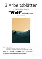 Vorschau - Stundenentwürfe - Arbeitsblätter zu "Wolf" - Saša Stanišić" - Kapitel 11 - Klasse 5/6 - Seite 1