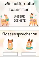 Vorschau - Anderer Materialtyp - Klassendienste Lama - Deckblatt