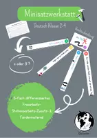 Vorschau - Stationenlernen - Satzwerkstatt Klasse 2-4 - Seite 3