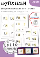 Vorschau - Spiele - Silbenkarten für Einsteckwürfel BFEiRHW - Deckblatt