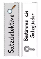 Vorschau - Präsentationen/Tafelbilder - Deutsch: Satzdetektive Tafelmaterial - Seite 3