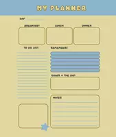 Vista previa - Elementos para la creación de materiales - Daily Planner/ Español e Ingles - página 3