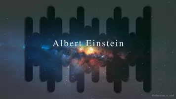 Vorschau - Arbeitsblätter - Albert Einstein PowerPoint - mit Slide Zoom ⚛️ - Seite 1