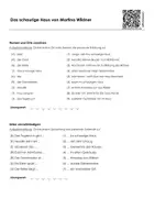 Vorschau - Arbeitsblätter - Arbeitsblatt zu Martina Wildner - Das schaurige Haus - Deckblatt